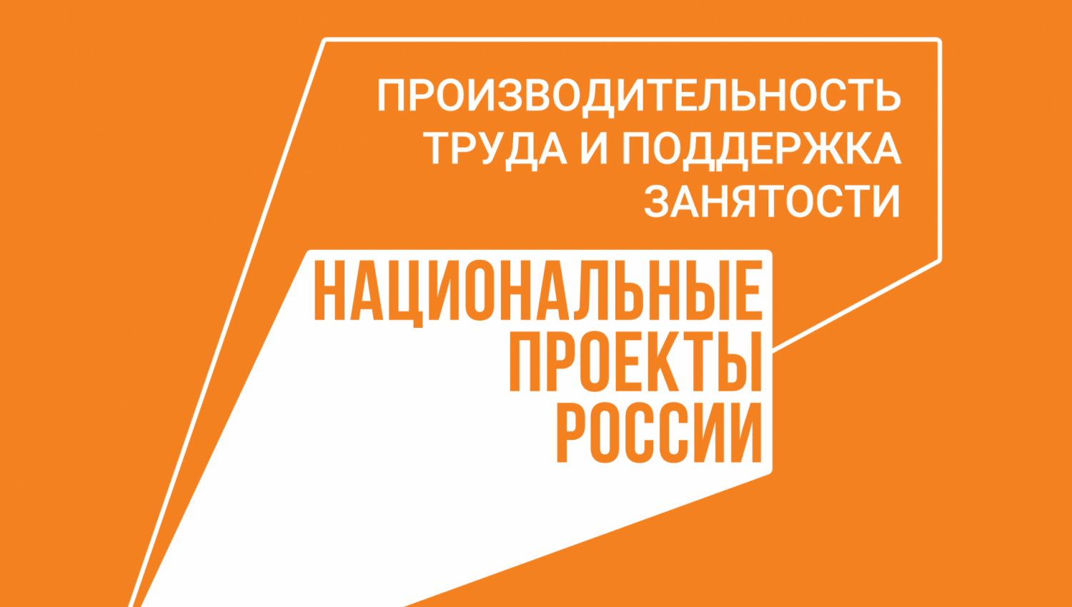 Национальный проект производительность труда и поддержка занятости